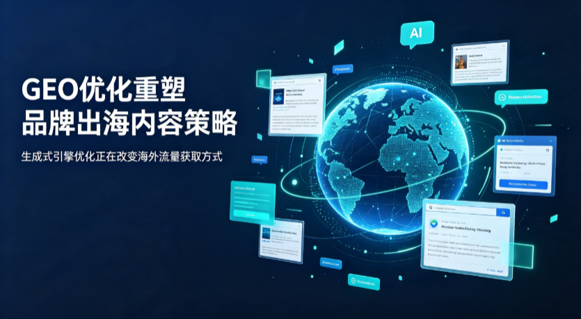 大安市AI 时代 GEO 兴起，品牌出海内容策略迎来重大调整